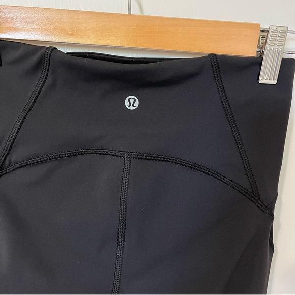 Lululemon Train Times High Rise Crop (17") Leggings Black size 4 - Picture 10 of 16